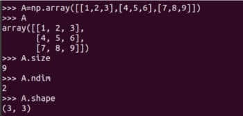 图 3：用 NumPy 表示矩阵