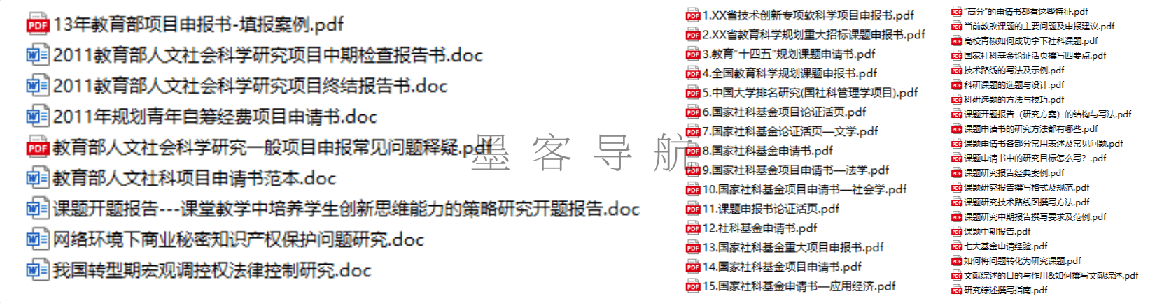 教育部人文社科项目申报全流程精要与范例解析资料 免费获取